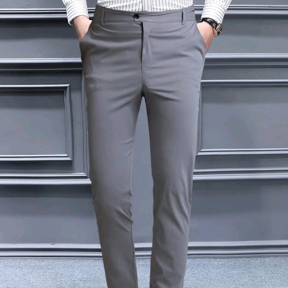 Manfinity Mode Men Slant Pocket Tailored Pants
